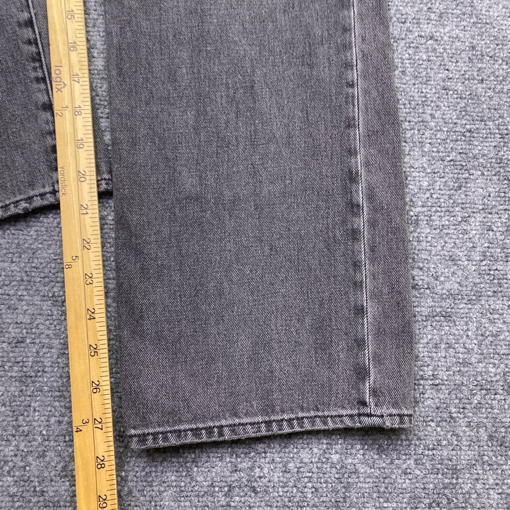 G-Star Raw Tedie Ultra High Straight Jeans Grey Faded Black Sz 26 Grunge Western - Picture 10 of 13